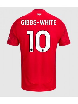 Nottingham Forest Morgan Gibbs-White #10 Replika Hemmakläder 2024-25 Kortärmad